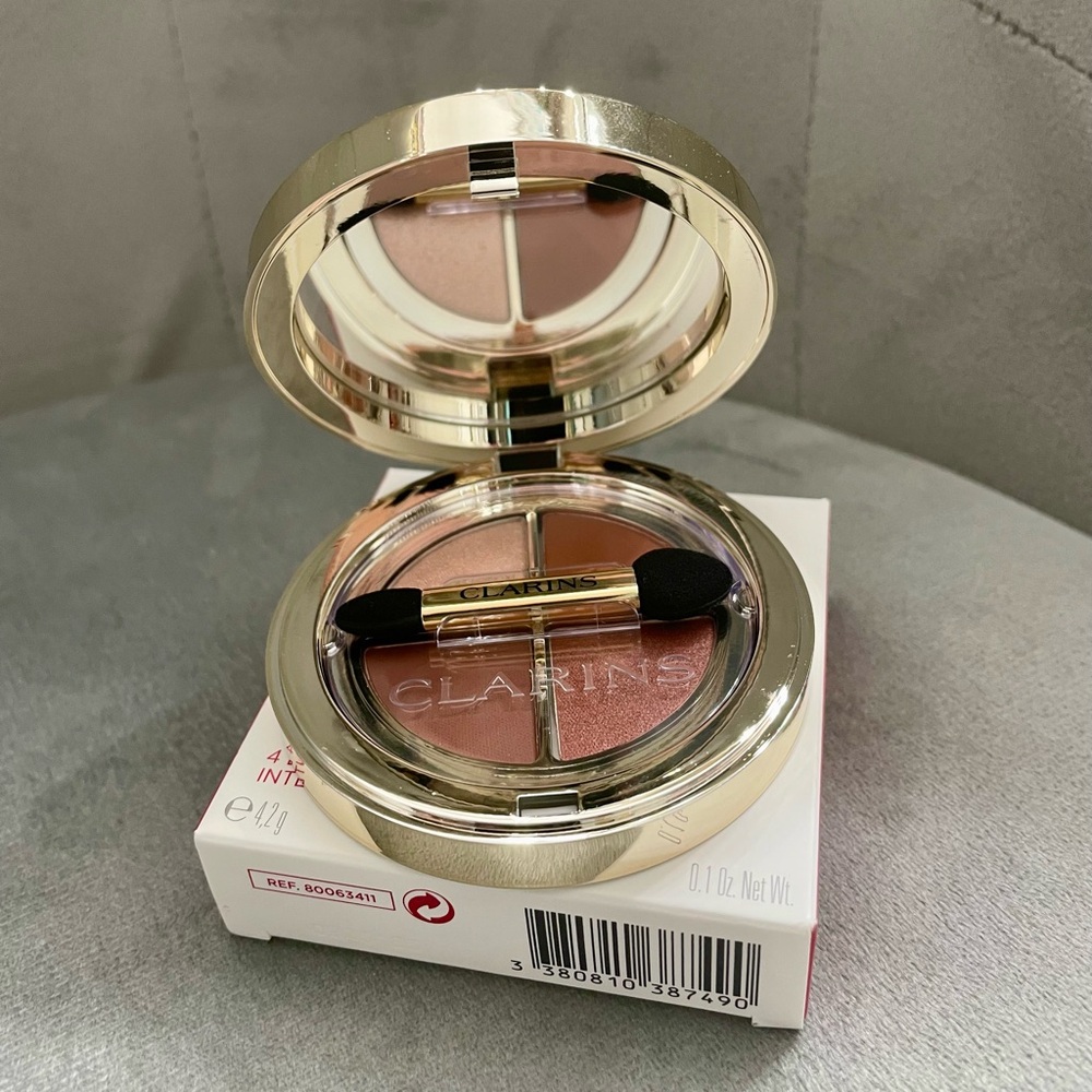 Clarins Paris Ombre 4 Couleurs Eyeshadow Quad in 03 Flame Gradation *NEW in box*